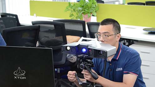 秀絕技，展絕活，新拓三維舉行三維掃描檢測比武大賽