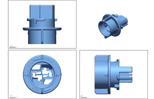 汽車車燈注塑件三維尺寸測量