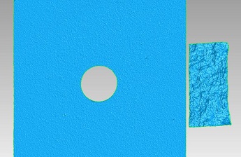 藍(lán)光三維掃描儀用于巖石斷裂面三維掃描建模