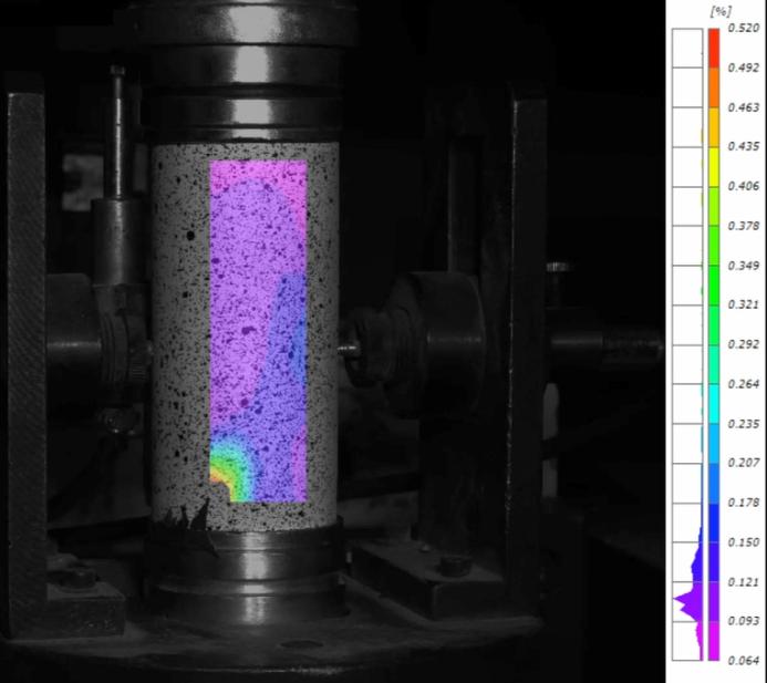 DIC三維全場應(yīng)變測量技術(shù)用于巖石單軸壓縮位移場及應(yīng)變場測量.jpg DIC三維全場應(yīng)變測量技術(shù)用于巖石單軸壓縮位移場及應(yīng)變場測量.jpg