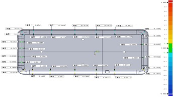 手機殼和中框注塑件檢測-高精度藍光三維掃描儀